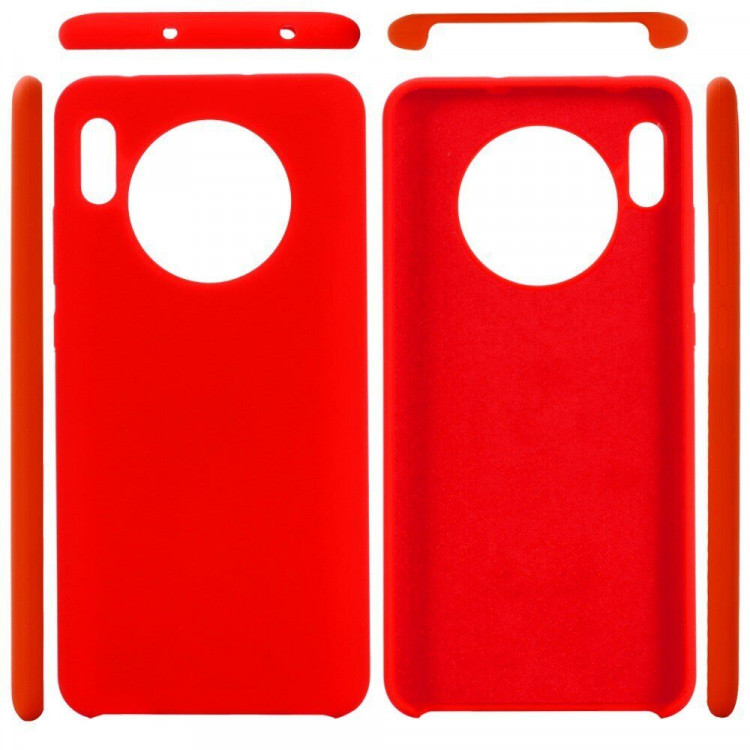 Силиконовый чехол Mobile Shell для Huawei Mate 30 (красный)