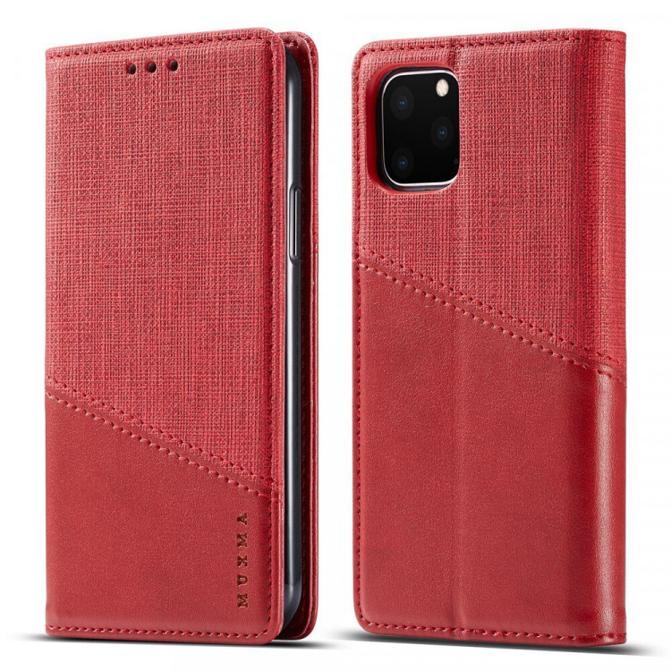 Чехол с защитой RFID для iPhone 11 Pro (красный)