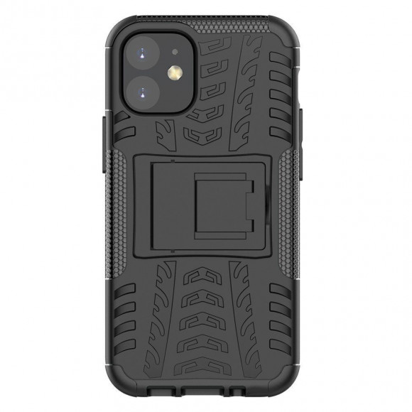Чехол Hybrid Armor для iPhone 12 mini (черный) Чехол Hybrid Armor для iPhone 12 mini (черный)