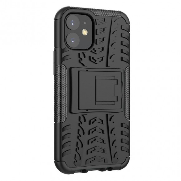 Чехол Hybrid Armor для iPhone 12 mini (черный) Чехол Hybrid Armor для iPhone 12 mini (черный)