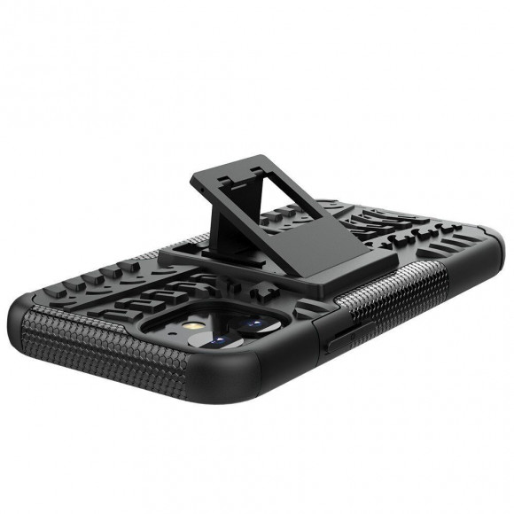 Чехол Hybrid Armor для iPhone 12 mini (черный) Чехол Hybrid Armor для iPhone 12 mini (черный)