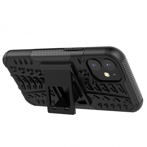 Чехол Hybrid Armor для iPhone 12 mini (черный) Чехол Hybrid Armor для iPhone 12 mini (черный)