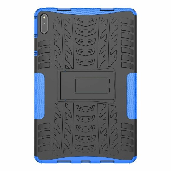 Чехол Hybrid Armor для HUAWEI MatePad 11 / MatePad C7 (черный + голубой) Чехол Hybrid Armor для HUAWEI MatePad 11 / MatePad C7 (черный + голубой)