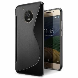 Нескользящий чехол для Motorola Moto G5 (черный)