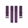 Силиконовый ремешок для часов 18мм (темно-фиолетовый)