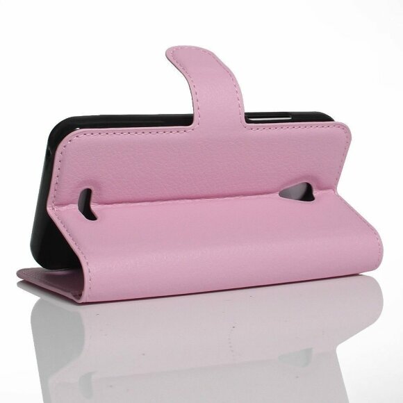 Чехол с визитницей для Lenovo A Plus (A1010) (розовый) Чехол с визитницей для Lenovo A Plus (A1010) (розовый)