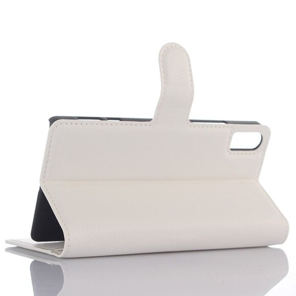 Чехол с визитницей для Lenovo Vibe Shot (белый) Чехол с визитницей для Lenovo Vibe Shot (белый)