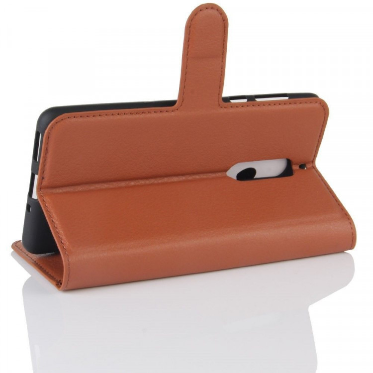 Чехол с визитницей для Nokia 5 (коричневый)