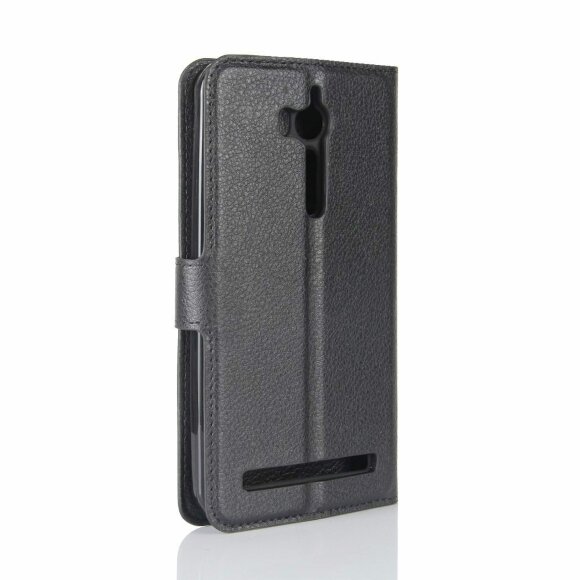 Чехол с визитницей для ASUS ZenFone Go ZB552KL  (черный)