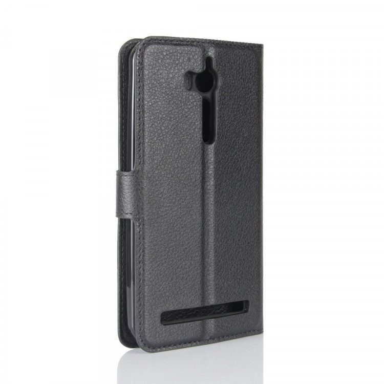 Чехол с визитницей для ASUS ZenFone Go ZB552KL  (черный)