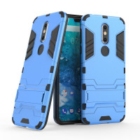Чехол Duty Armor для Nokia 7.1 (голубой)