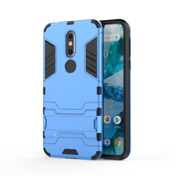 Чехол Duty Armor для Nokia 7.1 (голубой) Чехол Duty Armor для Nokia 7.1 (голубой)