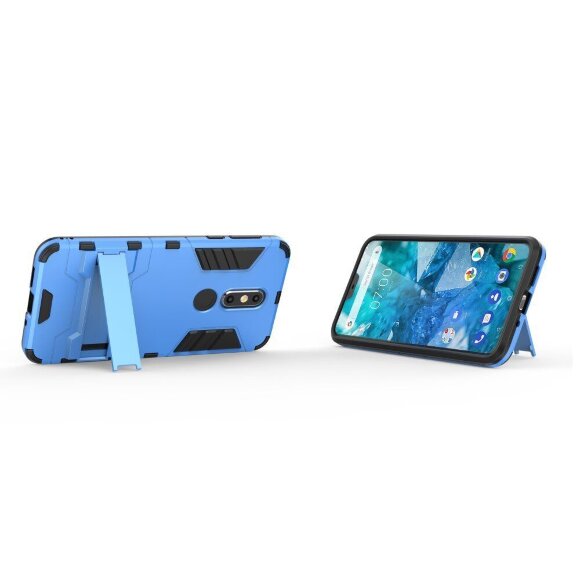 Чехол Duty Armor для Nokia 7.1 (голубой) Чехол Duty Armor для Nokia 7.1 (голубой)