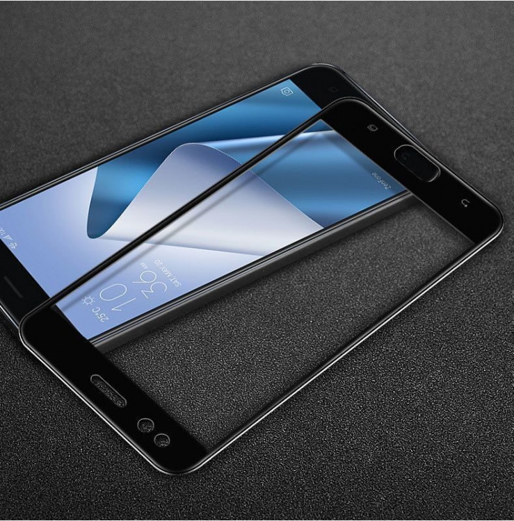 Защитное стекло 3D для Asus Zenfone 4 ZE554KL (черный)