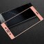 Защитное стекло 3D для Sony Xperia XZ1 (розовый)