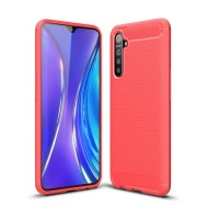 Чехол-накладка Carbon Fibre для Oppo K5 / Realme XT / Realme X2 (красный) Чехол-накладка Carbon Fibre для Oppo K5 / Realme XT / Realme X2 (красный)
