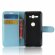 Чехол с визитницей для Sony Xperia XZ2 Compact (голубой)