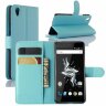 Чехол с визитницей для OnePlus X (голубой)