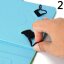 Универсальный чехол Coloured Drawing для планшета 10 дюймов (Blue Butterfly)