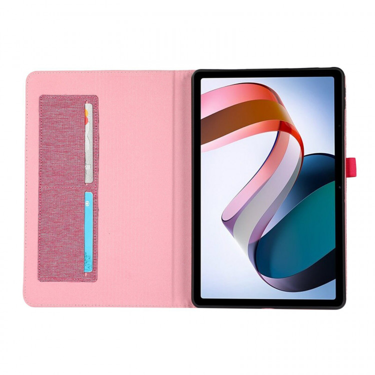 Чехол Business Style для Xiaomi Redmi Pad, 10,61 дюйма (розовый)