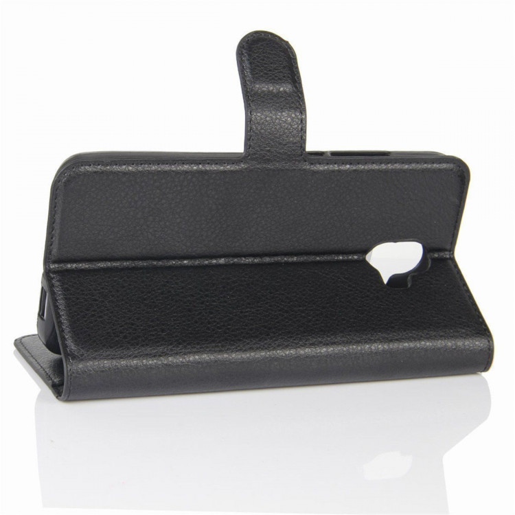 Чехол с визитницей для ZTE Blade V8 Pro (черный)