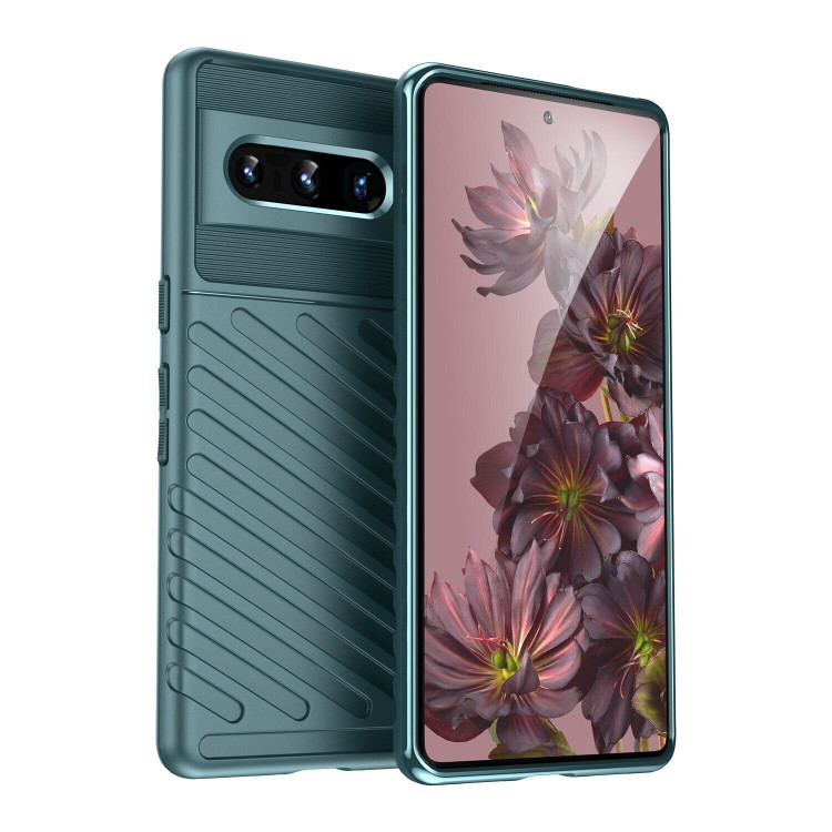Чехол-накладка Thunder Series для Google Pixel 7 Pro (зеленый)