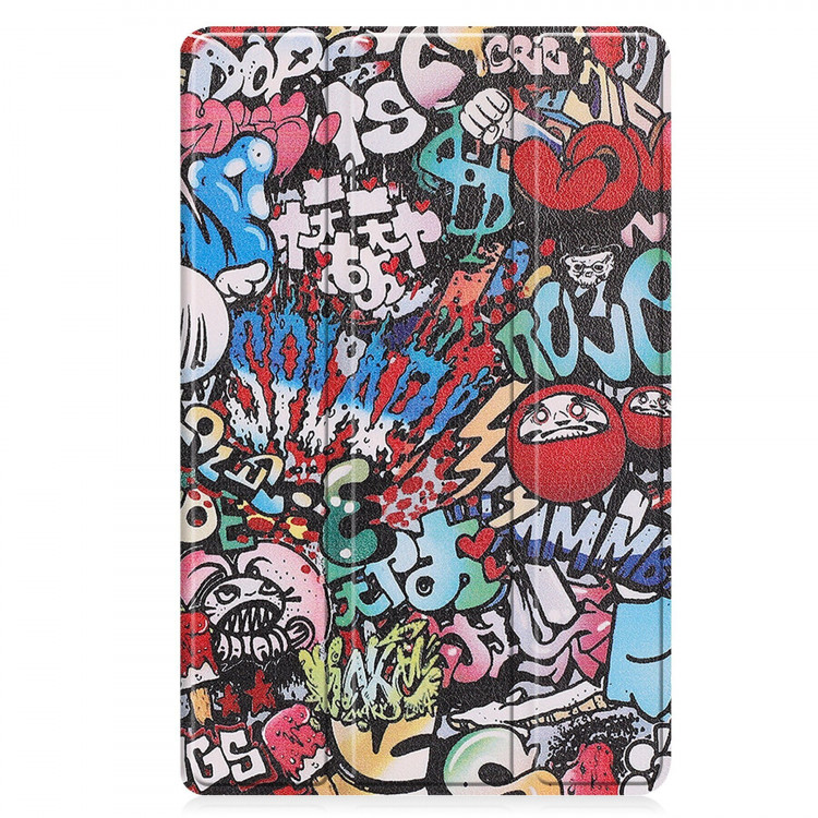Чехол Smart Case для Lenovo Tab M9, TB310XU, TB310FU (Graffiti)