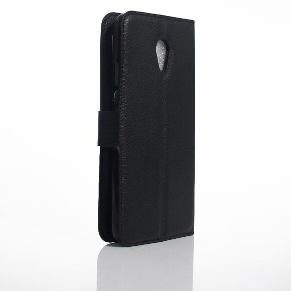 Чехол с визитницей для Meizu MX6 (черный) Чехол с визитницей для Meizu MX6 (черный)