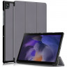 Планшетный чехол для Samsung Galaxy Tab A8 10.5 (2021) SM-X200 / SM-X205 (серый) с магнитом