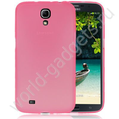 Чехол TPU для Samsung Galaxy Mega 6.3 (розовый)
