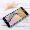 Нескользящий чехол для Samsung Galaxy J7 Prime SM-G610F/DS (голубой) (On7 2016 SM-G6100)