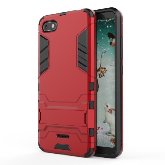 Чехол Duty Armor для Xiaomi Redmi 6A (красный) Чехол Duty Armor для Xiaomi Redmi 6A (красный)