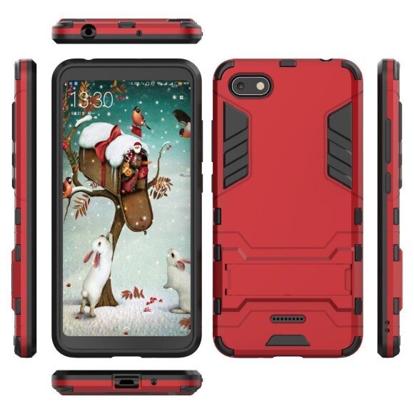 Чехол Duty Armor для Xiaomi Redmi 6A (красный) Чехол Duty Armor для Xiaomi Redmi 6A (красный)