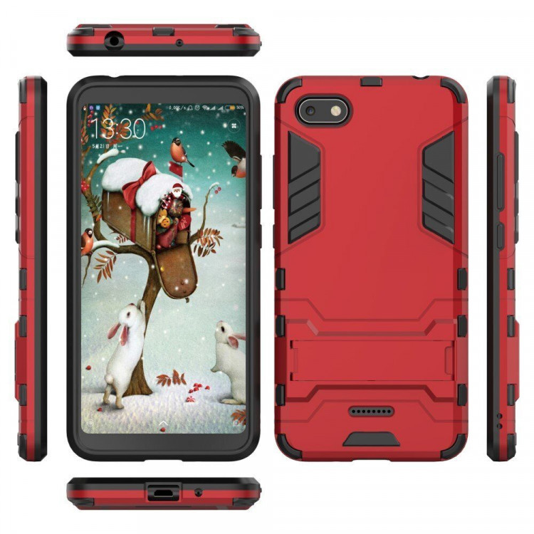 Чехол Duty Armor для Xiaomi Redmi 6A (красный)