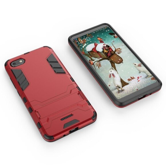 Чехол Duty Armor для Xiaomi Redmi 6A (красный) Чехол Duty Armor для Xiaomi Redmi 6A (красный)