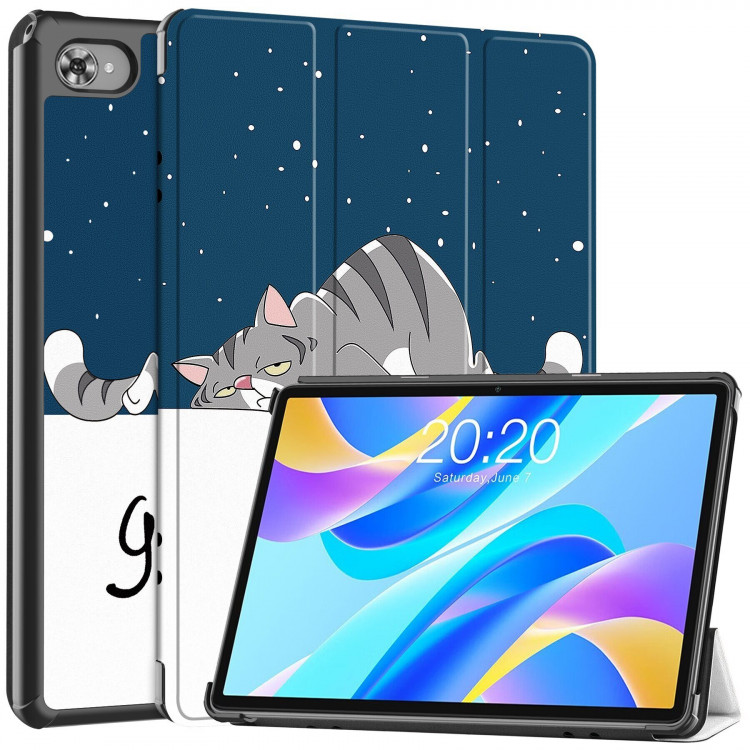 Чехол Smart Case для Teclast M40 Plus, Teclast P40HD, Teclast P30S (Lazy Cat)