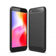 Чехол-накладка Carbon Fibre для Xiaomi Redmi Go (черный) Чехол-накладка Carbon Fibre для Xiaomi Redmi Go (черный)