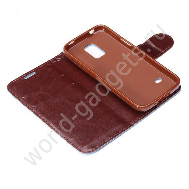 Чехол Цветы-Пионы для Samsung Galaxy S5 mini (белый)