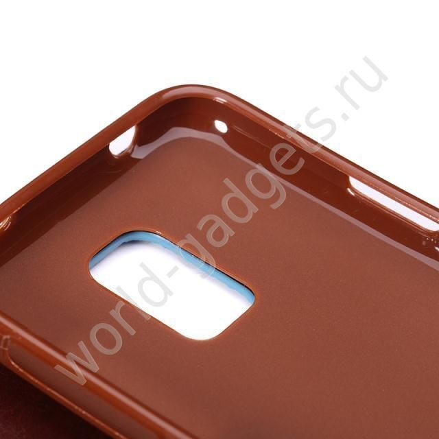 Чехол Цветы-Пионы для Samsung Galaxy S5 mini (белый)