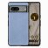 Чехол Carbon Texture для Google Pixel 8 (голубой)