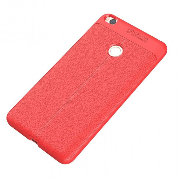 Чехол-накладка Litchi Grain для Xiaomi Mi Max 2 (красный) Чехол-накладка Litchi Grain для Xiaomi Mi Max 2 (красный)