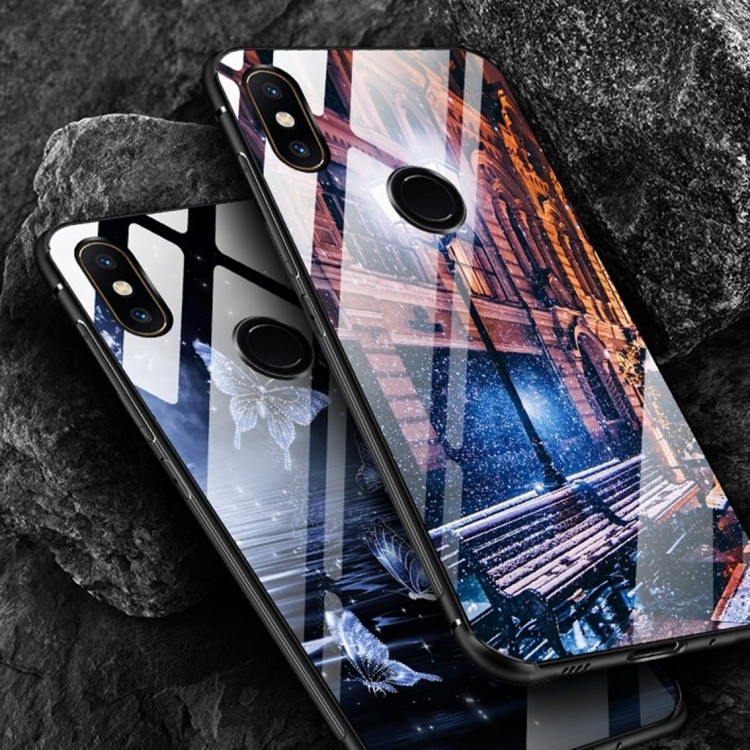 Чехол-накладка для Xiaomi Mi 6X / Xiaomi Mi A2 (Street Lamp)