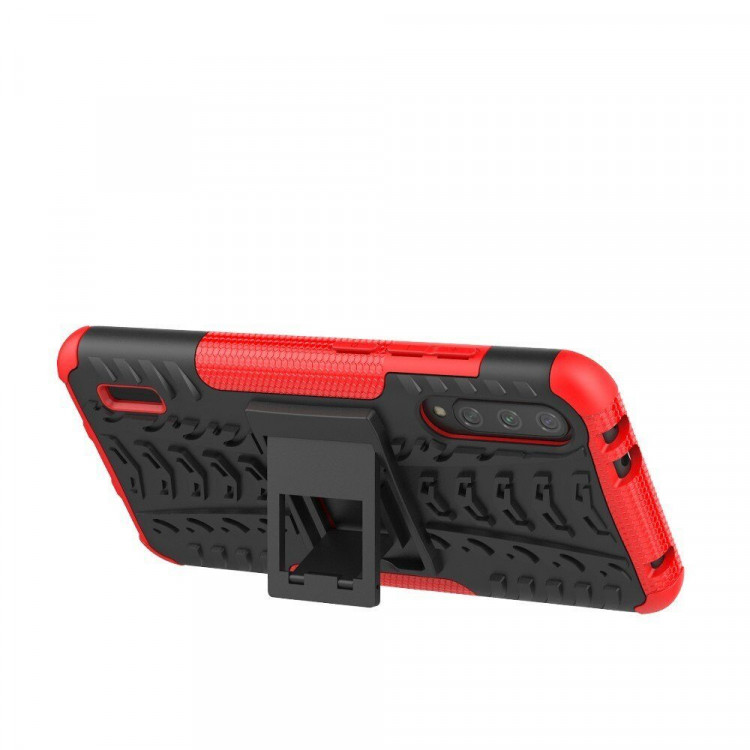 Чехол Hybrid Armor для Xiaomi Mi CC9e / Xiaomi Mi A3 (черный + красный)