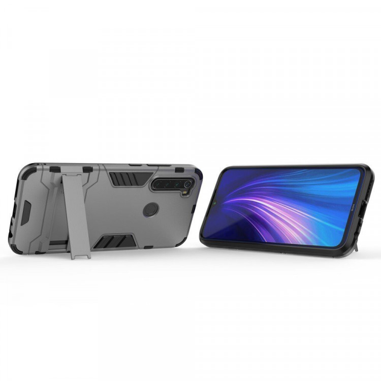 Чехол Duty Armor для Xiaomi Redmi Note 8 (серый)