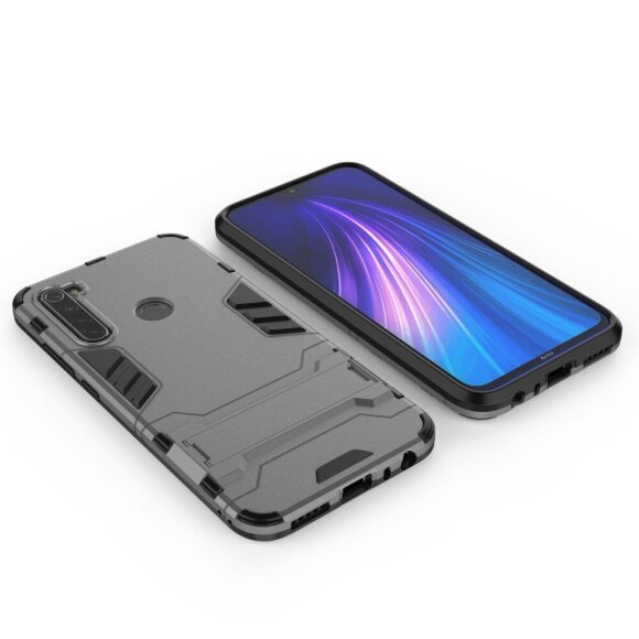 Чехол Duty Armor для Xiaomi Redmi Note 8 (серый) Чехол Duty Armor для Xiaomi Redmi Note 8 (серый)