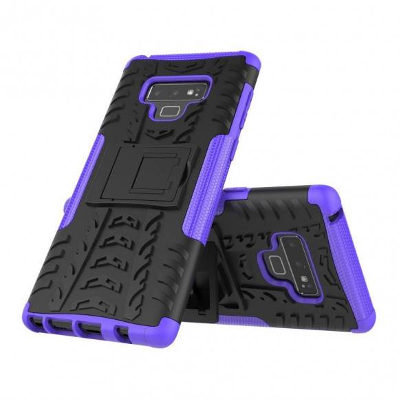 Чехол Hybrid Armor для Samsung Galaxy Note 9 (черный + фиолетовый) Чехол Hybrid Armor для Samsung Galaxy Note 9 (черный + фиолетовый)