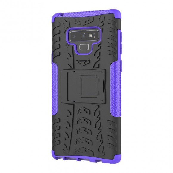 Чехол Hybrid Armor для Samsung Galaxy Note 9 (черный + фиолетовый) Чехол Hybrid Armor для Samsung Galaxy Note 9 (черный + фиолетовый)