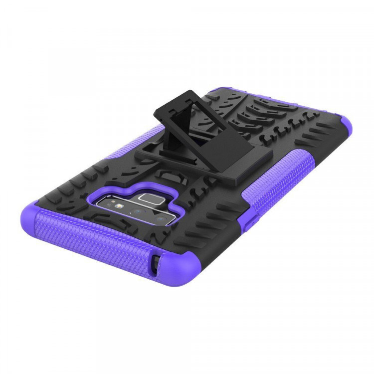 Чехол Hybrid Armor для Samsung Galaxy Note 9 (черный + фиолетовый)