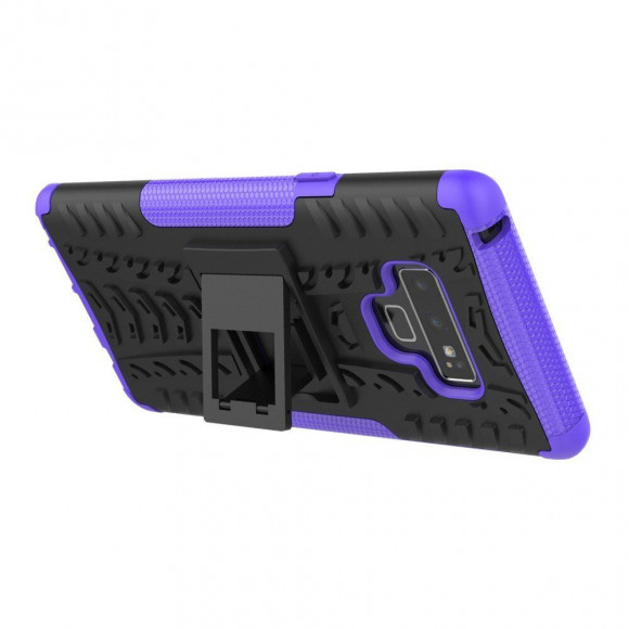 Чехол Hybrid Armor для Samsung Galaxy Note 9 (черный + фиолетовый) Чехол Hybrid Armor для Samsung Galaxy Note 9 (черный + фиолетовый)