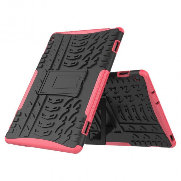 Чехол Hybrid Armor для Huawei MediaPad M3 Lite 10 (черный + розовый) Чехол Hybrid Armor для Huawei MediaPad M3 Lite 10 (черный + розовый)
